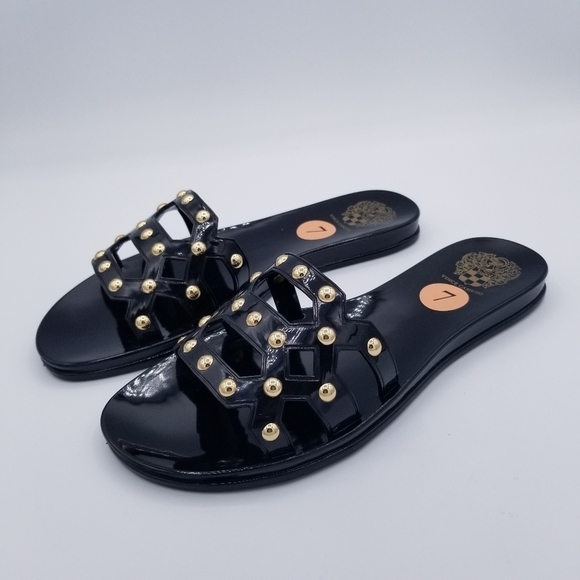 Vince Camuto Jelly Slip-On Sandals NWOT size 7 - Picture 1 of 9